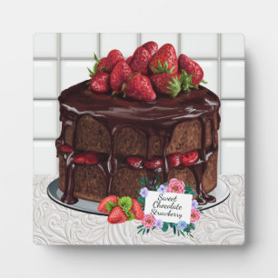 Photo Plaque de gâteau Divinitement Décadente
