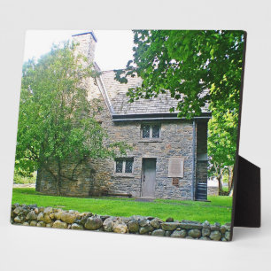 Photo Plaque de la maison de pierre