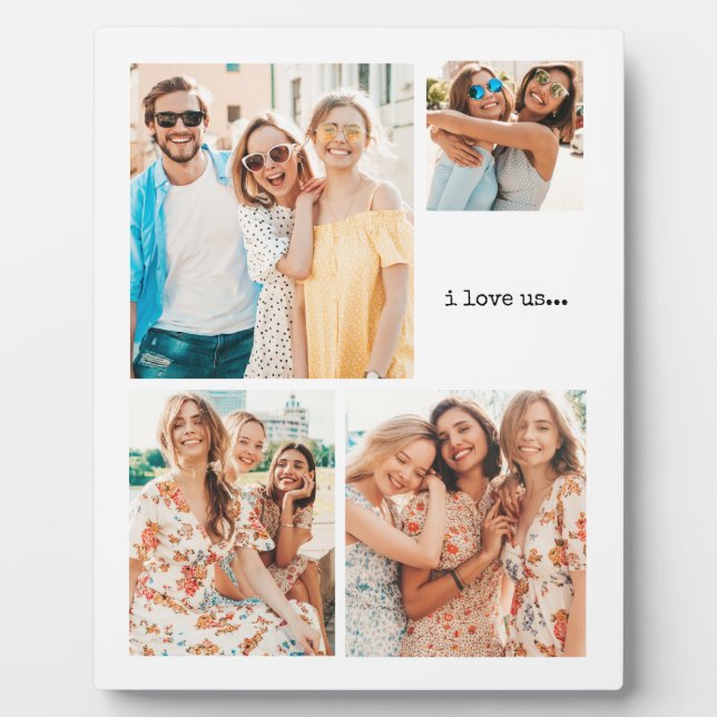 Photo Plaque de la table minimale Best Friends avec de l (Devant)