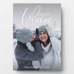 Photo Plaque de Noël de voeux de Noël