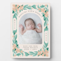 Plaque de plantes douces