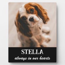Plaque de souvenir pour animaux de compagnie