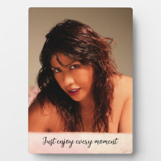 Photo Plaque de table à l'Easel - Profitez de chaque M..