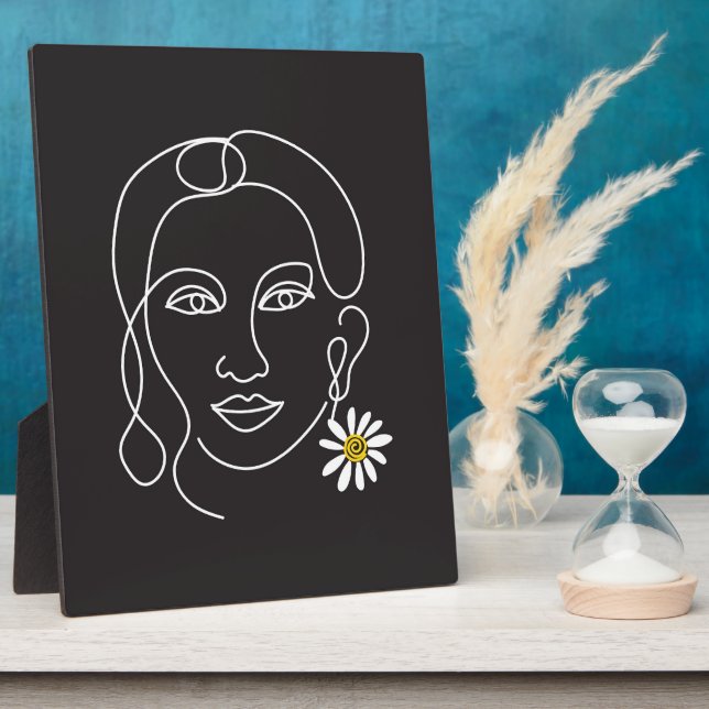 Photo Plaque de table avec Easel (Côté)