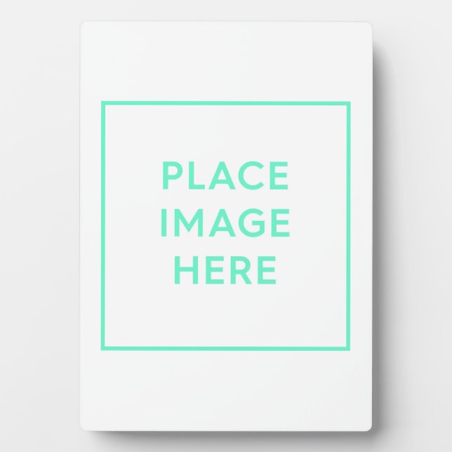 Photo Plaque de table avec Easel (Devant)