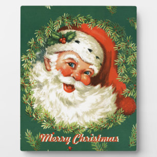 Photo Plaque décorative Retro Père Noël