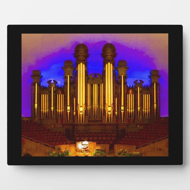 Photo Plaque d'organe Mormon Tabernacle (Devant)