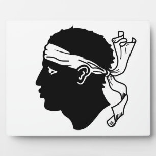 Photo Plaque Drapeau Corse