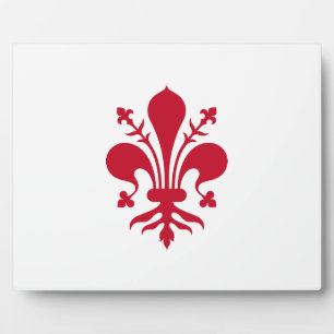 Photo Plaque Drapeau de Florence