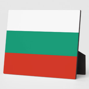 Photo Plaque du drapeau bulgare