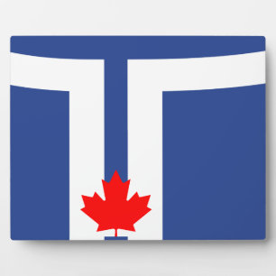 Photo Plaque du drapeau de Toronto