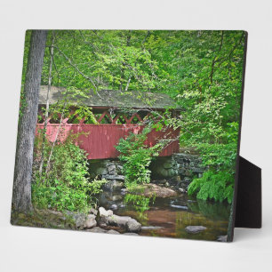 Photo Plaque du pont couvert