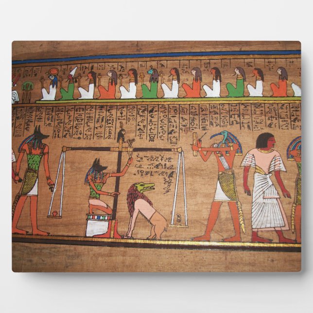 Photo Plaque Egypte-Hiéroglyphes (Devant)