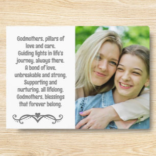 Photo Plaque Godmère et Godchild avec Easel