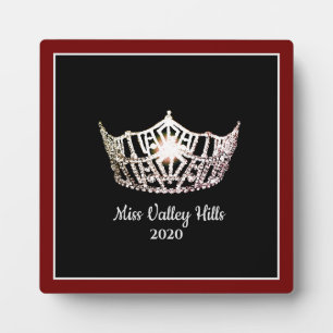 Photo Plaque Miss America Silver Crown Awards
