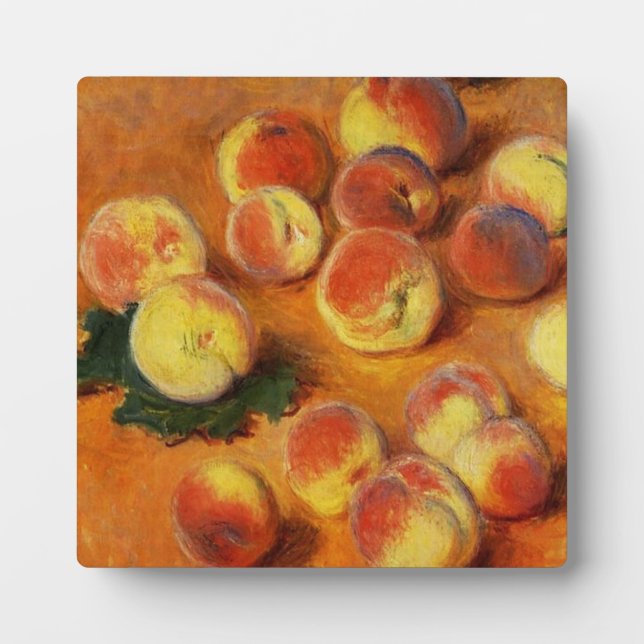 Photo Plaque Monet Peaches (Devant)