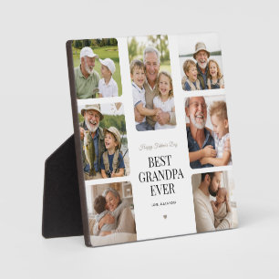 Photo Plaque multi-photos moderne pour le meilleur grand