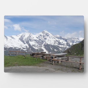 Photo Plaque personnalisée des Alpes autrichiennes