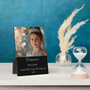 Photo Plaque Princess Pageant