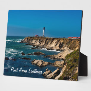 Photo Plaque tabletop Pittoresque Point Arena Lighthouse