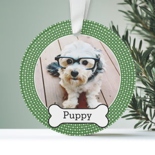 Photo pour animaux de compagnie avec os de chien -