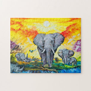 Photo Puzzle with Gift Box