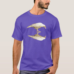 Photo Rare White Raven T-Shirt Homme