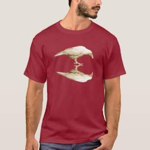 Photo Rare White Raven T-Shirt Homme
