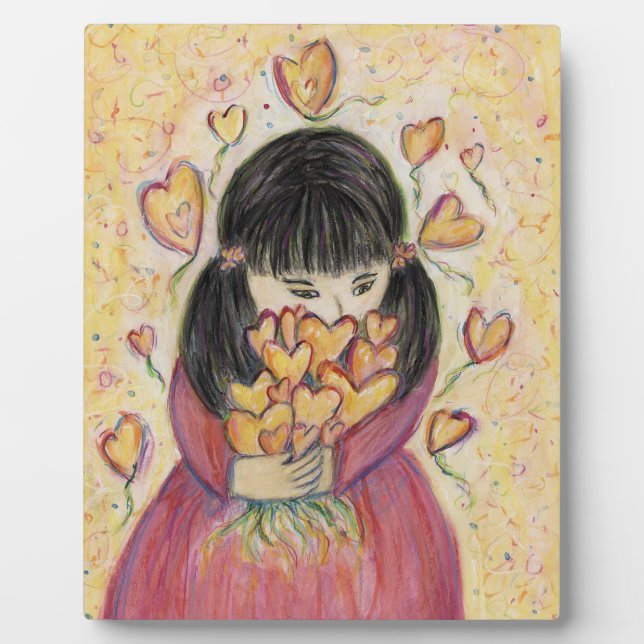 Photo Rassembler les coeurs d'amour Art Imprimer Plaque (Devant)