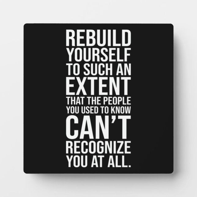 Photo Reconstruisez votre plaque de conditionnement phys (Devant)