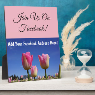 Photo Rejoignez-Nous Sur Facebook ! Compteur Plaque Ajou