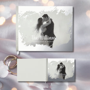 Photo Romantic Elegant Foil Livre d'or Livre d'or