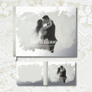 Photo Romantic Elegant Foil Livre d'or Livre d'or