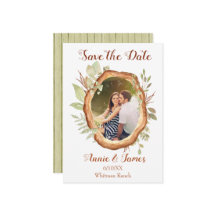 Photo Rustique Enregistrer La Carte Date