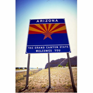Photo Sculpture Accueil au signe de l'Arizona chez Lupton, désert
