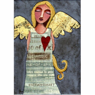 Photo Sculpture Ange du courage - ornement de Noël