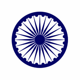 Photo Sculpture Ashoka Chakra, drapeau de l'Inde