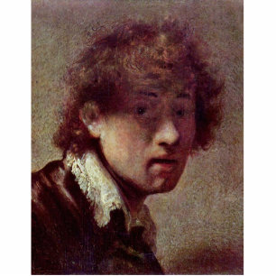 Photo Sculpture Autoportrait à un âge précoce. Par Rembrandt Van