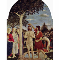 Baptême du Christ par Piero della Francesca