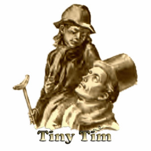 Photo Sculpture Bob Cratchit et chant de Noël minuscule de Tim