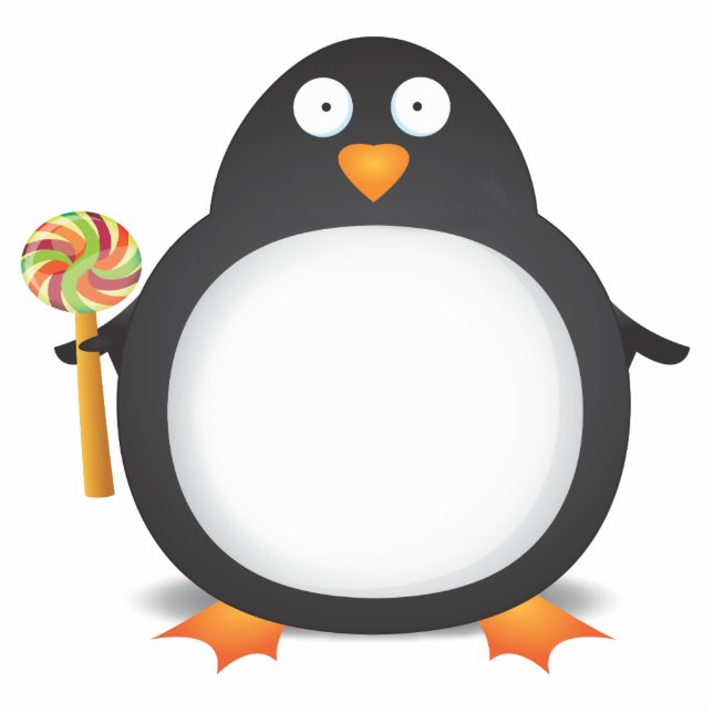 Photo Sculpture Bonbon King Penguin (Devant)