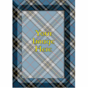 Photo Sculpture Cadre écossais de photo de tartan/plaid