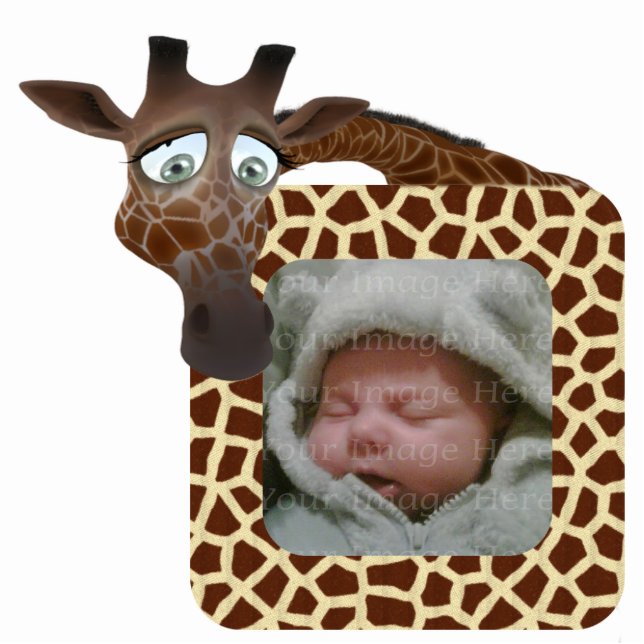 Photo Sculpture Cadre photo Giraffe (Devant)