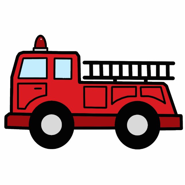Photo Sculpture Camion de véhicule de secours de Firetruck de (Devant)