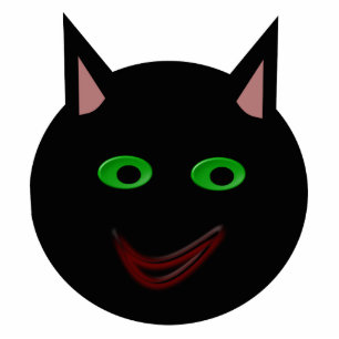 Photo Sculpture Chat noir d'Halloween Sculpture
