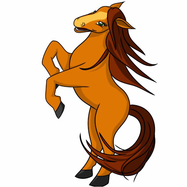 Photo Sculpture Cheval de miel (Devant)