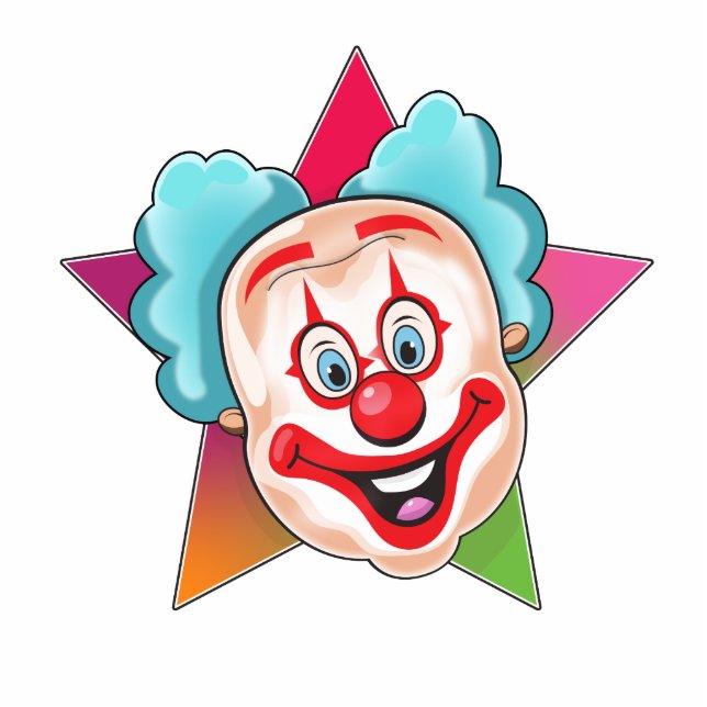 Photo Sculpture Clown (Devant)