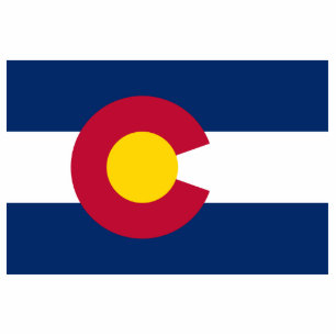 Photo Sculpture Colorado : Le drapeau américain du centenaire