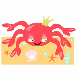 Photo Sculpture Crabby Cutout Amusant Cartographie Crabe Art Desig