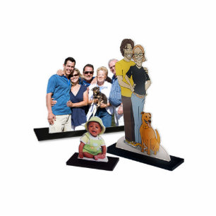 Photo Sculpture CustomPhotoCutOuts.com